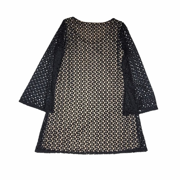 Design Lab Lord & Taylor Black Lace Dress, bought but never wore - Picture 2 of 5